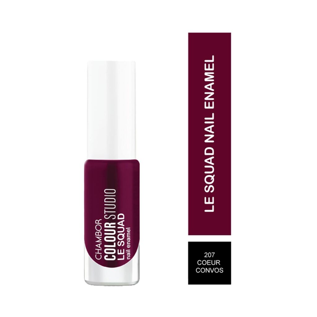 Chambor Color Studio Le Squad Nail Enamel - N 207 Coeur Convos (6ml) - Chambor