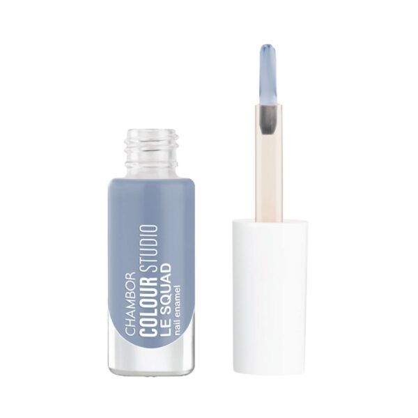 Chambor Color Studio Le Squad Nail Enamel - N 401 Bae Blue (6ml) - Chambor