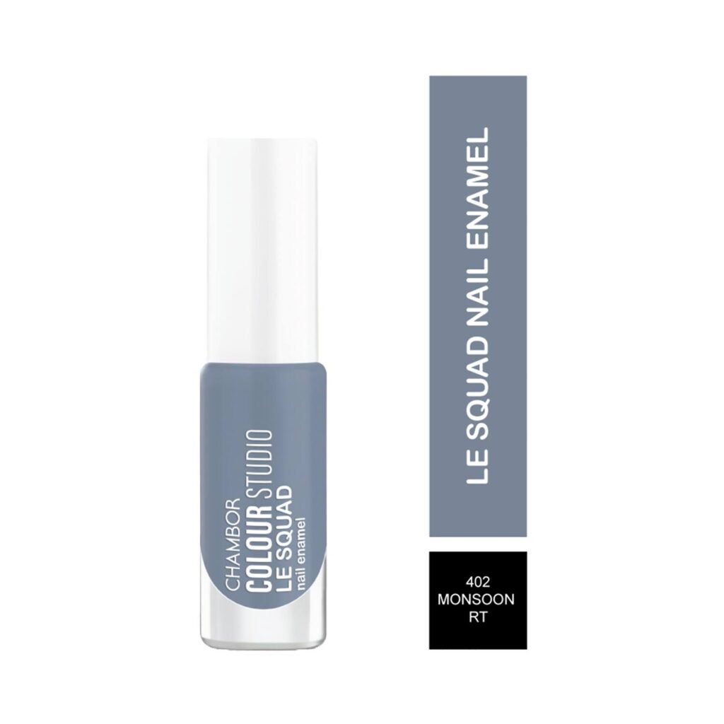 Chambor Color Studio Le Squad Nail Enamel - N 402 Monsoon RT (6ml) - Chambor