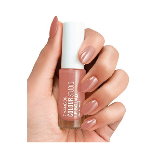 Chambor Color Studio Le Squad Nail Enamel - N 503 Chai Latte (6ml) - Chambor