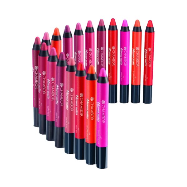 Chambor Extreme Matte Long Wear Lip Color + Hyaluronic Acid - N 02 Honey Rose (2.8g) - Chambor
