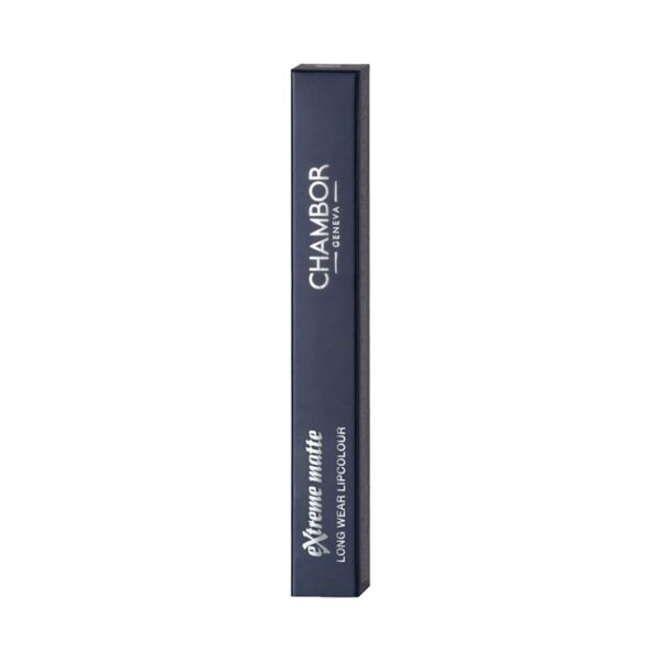 Chambor Extreme Matte Long Wear Lip Color + Hyaluronic Acid - N 10 Saddle Brown (2.8g) - Chambor
