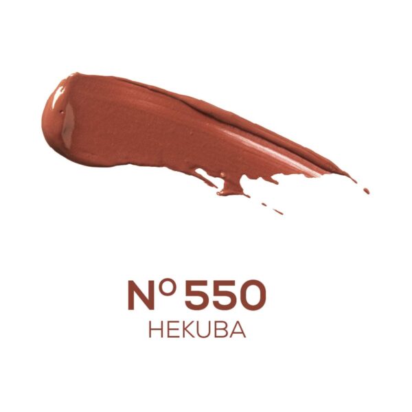 Chambor Extreme Wear Hydrating Matte, Intensely Pigmented, Lasts 12 Hours, Transferproof Liquid Lipstick + HA - Hekuba 550 (6 ml) - Chambor