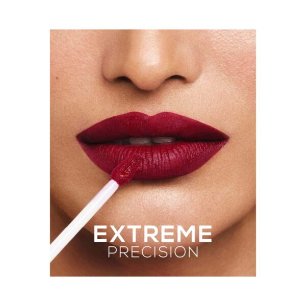 Chambor Extreme Wear Hydrating Matte, Intensely Pigmented, Lasts 12 Hours, Transferproof Liquid Lipstick + HA - Hekuba 550 (6 ml) - Chambor
