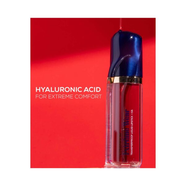 Chambor Extreme Wear Hydrating Matte, Intensely Pigmented, Lasts 12 Hours, Transferproof Liquid Lipstick + HA - Hekuba 550 (6 ml) - Chambor