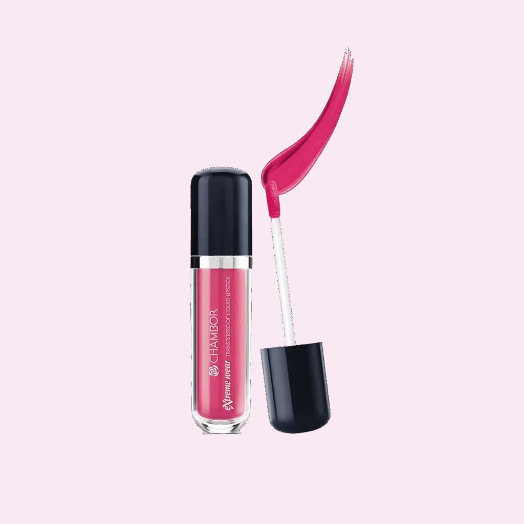 Chambor Extreme Wear Transferproof Liquid Lipstick, Diva No.403 6 ml - Chambor
