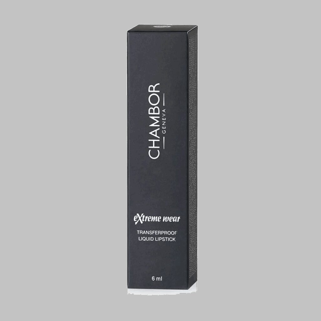Chambor Extreme Wear Transferproof Liquid Lipstick, Fiery Red No.431 6 ml - Chambor