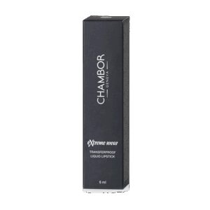 Chambor Extreme Wear Transferproof Liquid Lipstick, Fiery Red No.431 6 ml - Chambor