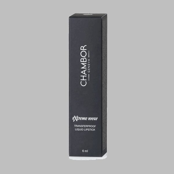 Chambor Extreme Wear Transferproof Liquid Lipstick, Fiery Red No.431 6 ml - Chambor