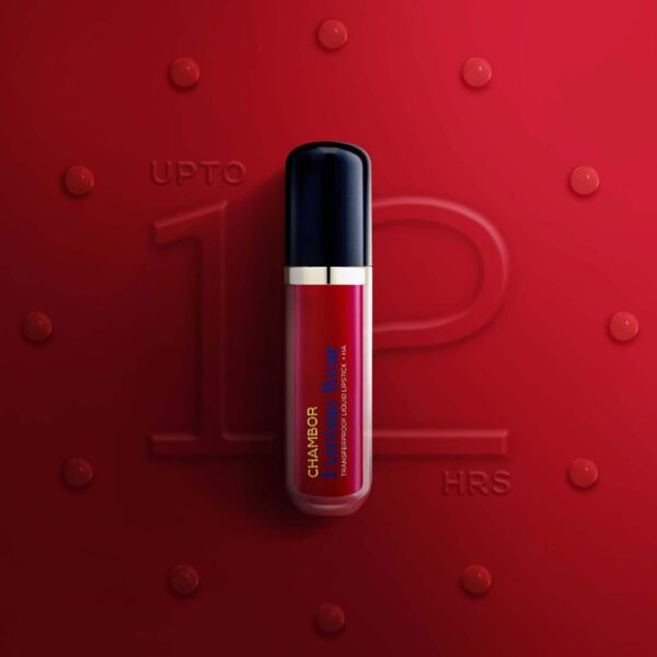 Chambor Extreme Wear Transferproof Liquid Lipstick + HA - Nocturne No.406 (6 ml) - Chambor
