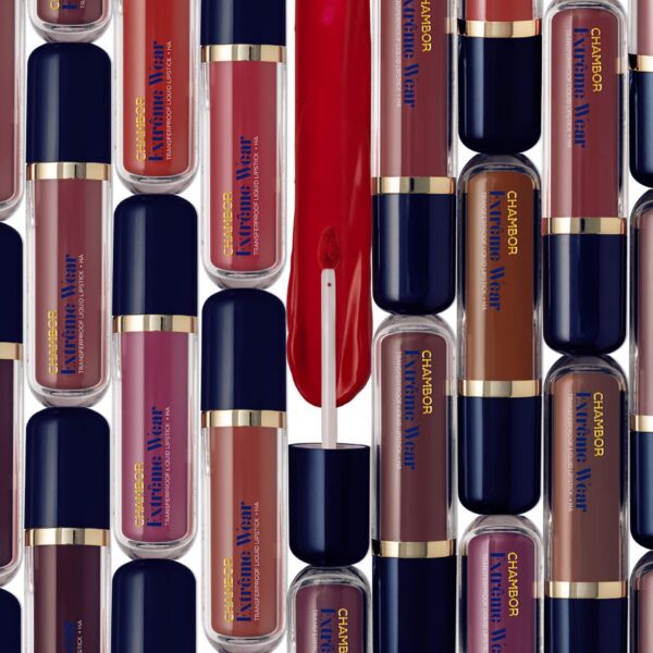 Chambor Extreme Wear Transferproof Liquid Lipstick + HA - Nocturne No.406 (6 ml) - Chambor