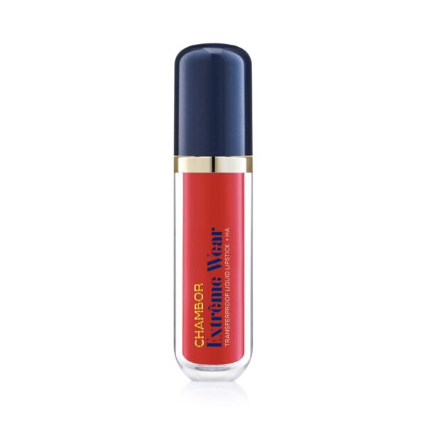 Chambor Extreme Wear Transferproof Liquid Lipstick + HA - Rose Boudoir 483 (6 ml) - Chambor