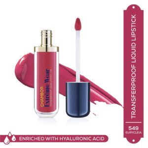 Chambor Extreme Wear Transferproof Liquid Lipstick + HA - Rosemantic No.401 (6 ml) - Chambor