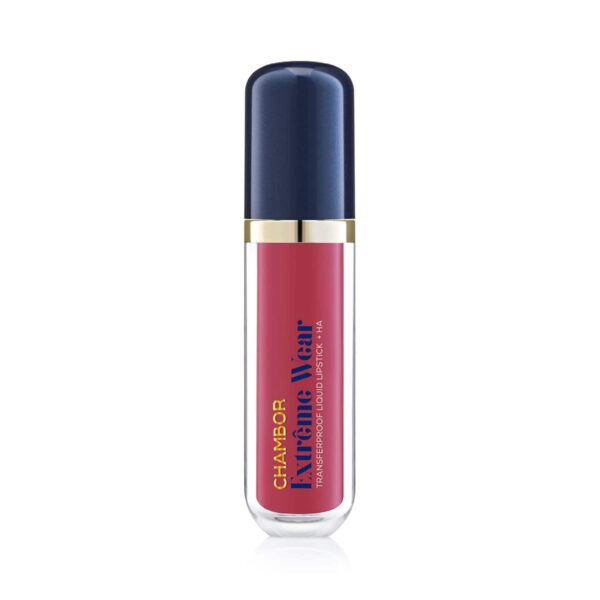 Chambor Extreme Wear Transferproof Liquid Lipstick + HA - Rosemantic No.401 (6 ml) - Chambor