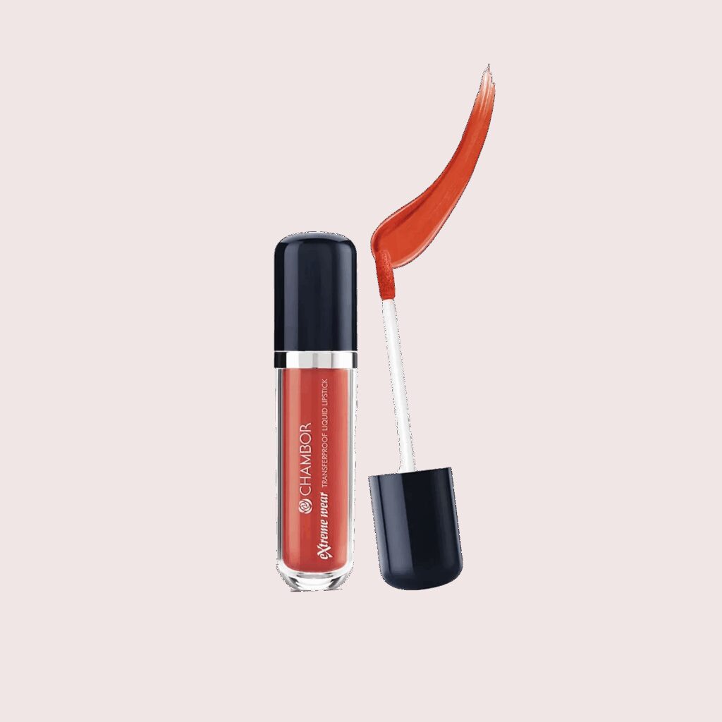 Chambor Extreme Wear Transferproof Liquid Lipstick, Orangerie No.462 6 ml - Chambor