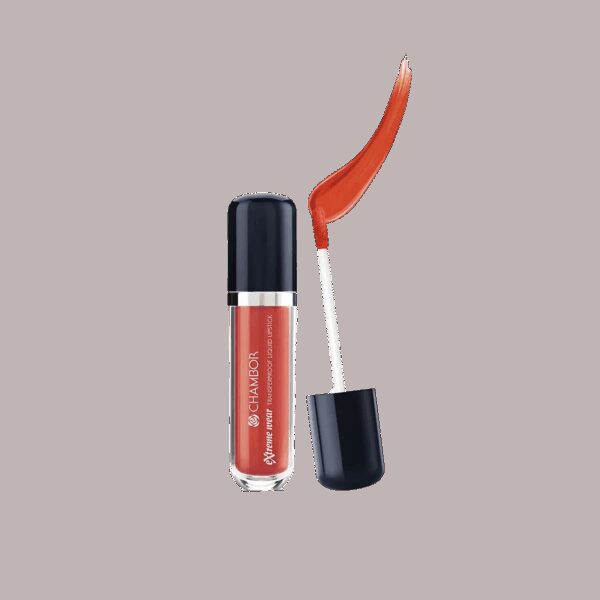 Chambor Extreme Wear Transferproof Liquid Lipstick, Orangerie No.462 6 ml - Chambor