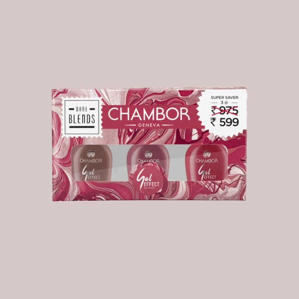 Chambor Gel Effectnail Lacquer Bare Blends - 0313 30 ml - Chambor
