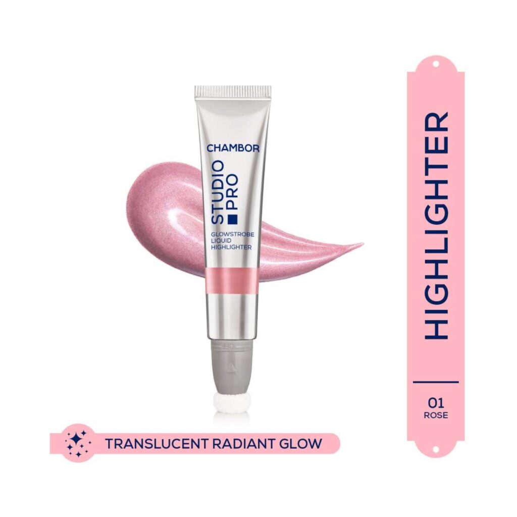 Chambor Studio Pro Glowstrobe Liquid Highlighter - Pink (15 ml) - Chambor