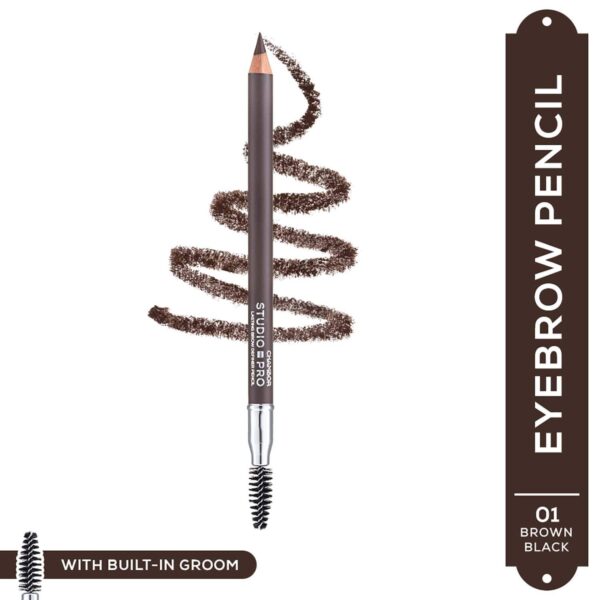 Chambor Studio Pro Lasting Brow Definer Pencil - Brown Black 01 (0.25 g) - Chambor