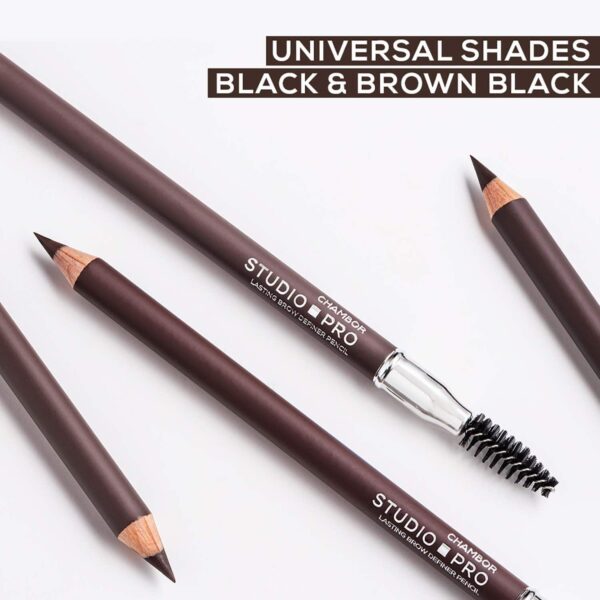 Chambor Studio Pro Lasting Brow Definer Pencil - Brown Black 01 (0.25 g) - Chambor