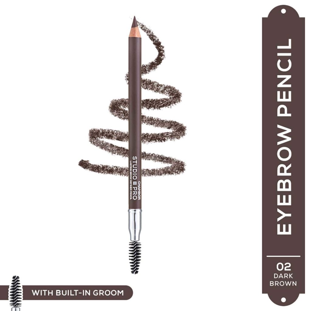 Chambor Studio Pro Lasting Brow Definer Pencil - Dark Brown 02 (0.25 g) - Chambor
