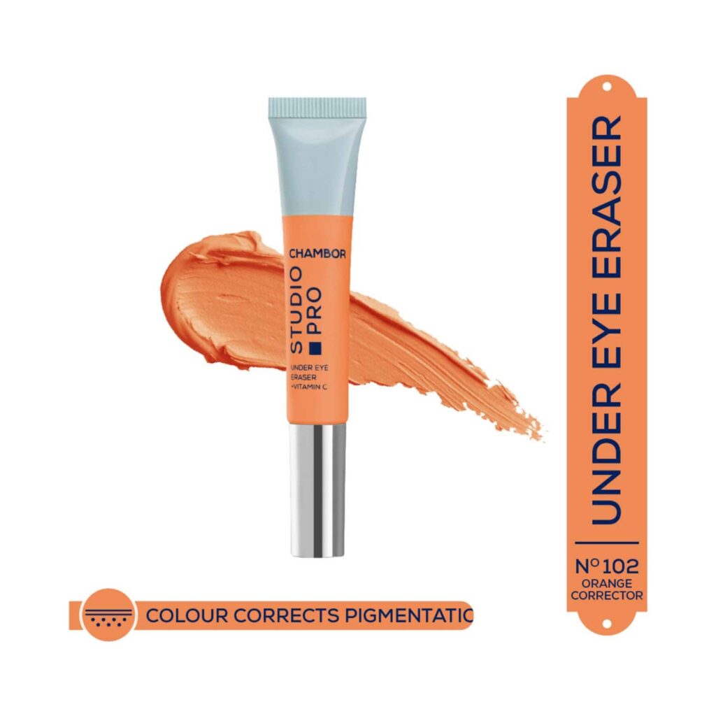 Chambor Studio Pro Under Eye Eraser + Vit C - Nº102 - Orange Corrector (10 g) - Chambor