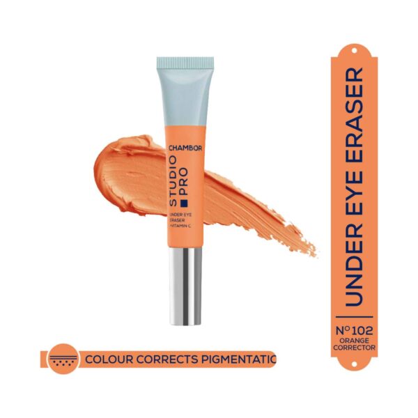 Chambor Studio Pro Under Eye Eraser + Vit C - Nº102 - Orange Corrector (10 g) - Chambor