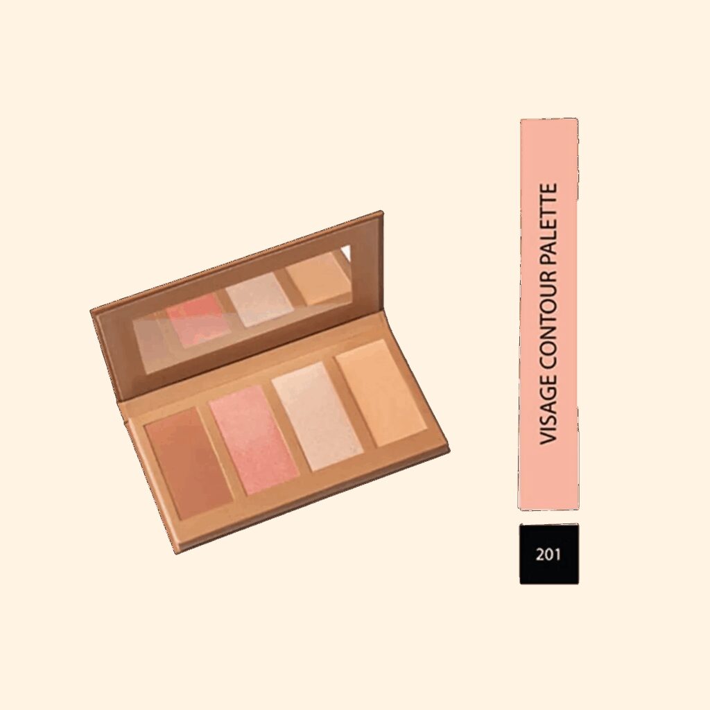 Chambor Visage Contour Studio Face Palette Make Up - Light (18 g) - Chambor