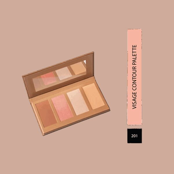 Chambor Visage Contour Studio Face Palette Make Up - Light (18 g) - Chambor