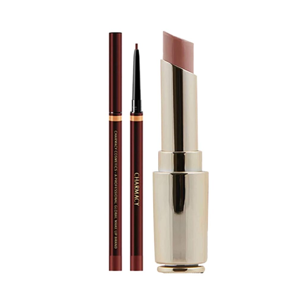Charmacy Milano Flattering Lipstick & Lip Liner Set - Charmacy Milano