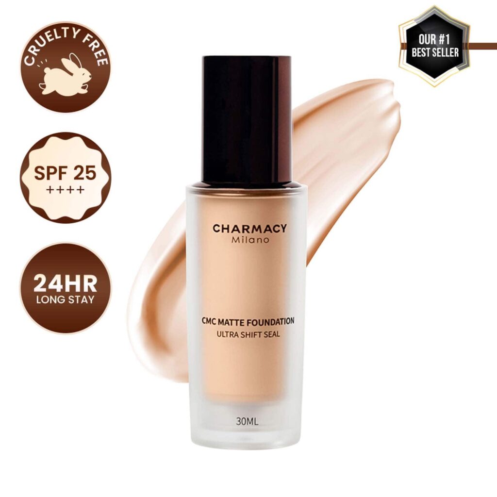 Charmacy Milano Matte Foundation - 01 (30ml) - Charmacy Milano