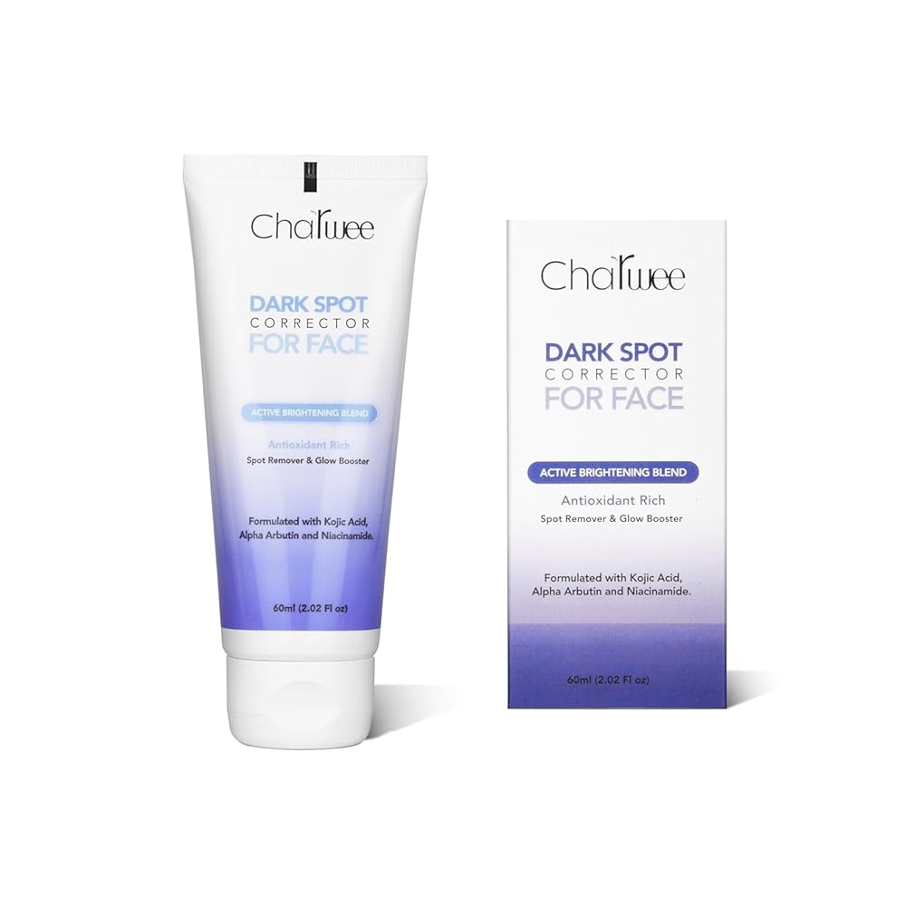 Charwee Dark Spot Corrector For Face - 60ML | With Active Blend Alpha Arbutin, Kojic Acid and Niacinamide | Helps Reducing Dark Spots & Acne Marks | For A Refreshed and Brighter...