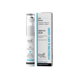 Chemist At Play Under Eye Cream with 2% Revital Eye & Quinoa Extract | For Reducing Dark Circles, Puffiness, Wrinkles, Crows Feet | Lightweight, Hydrating | Plant-Based...