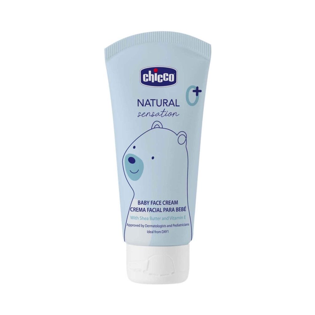 Chicco Baby Face Cream Natural Sensation (50 ml) - Chicco