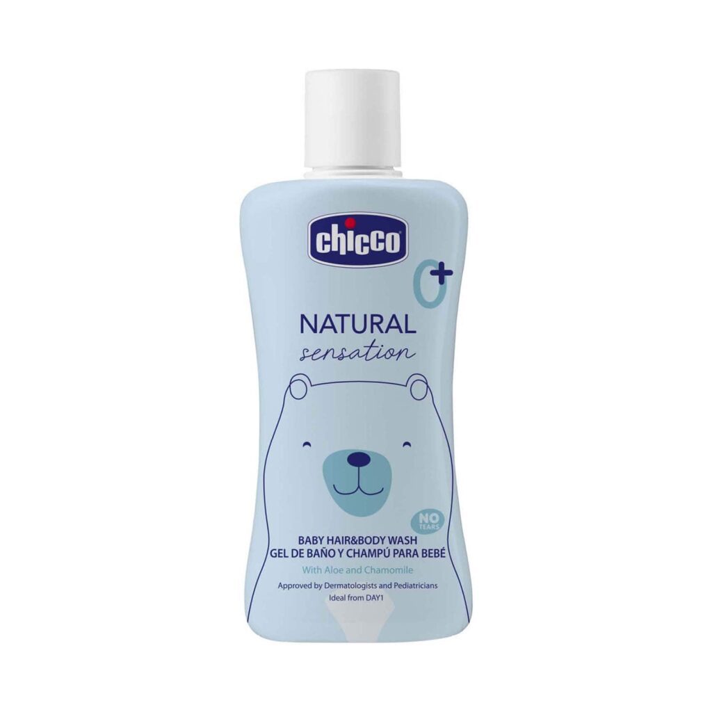 Chicco Baby Hair & Body Cleanser Natural Sensation (200 ml) - Chicco
