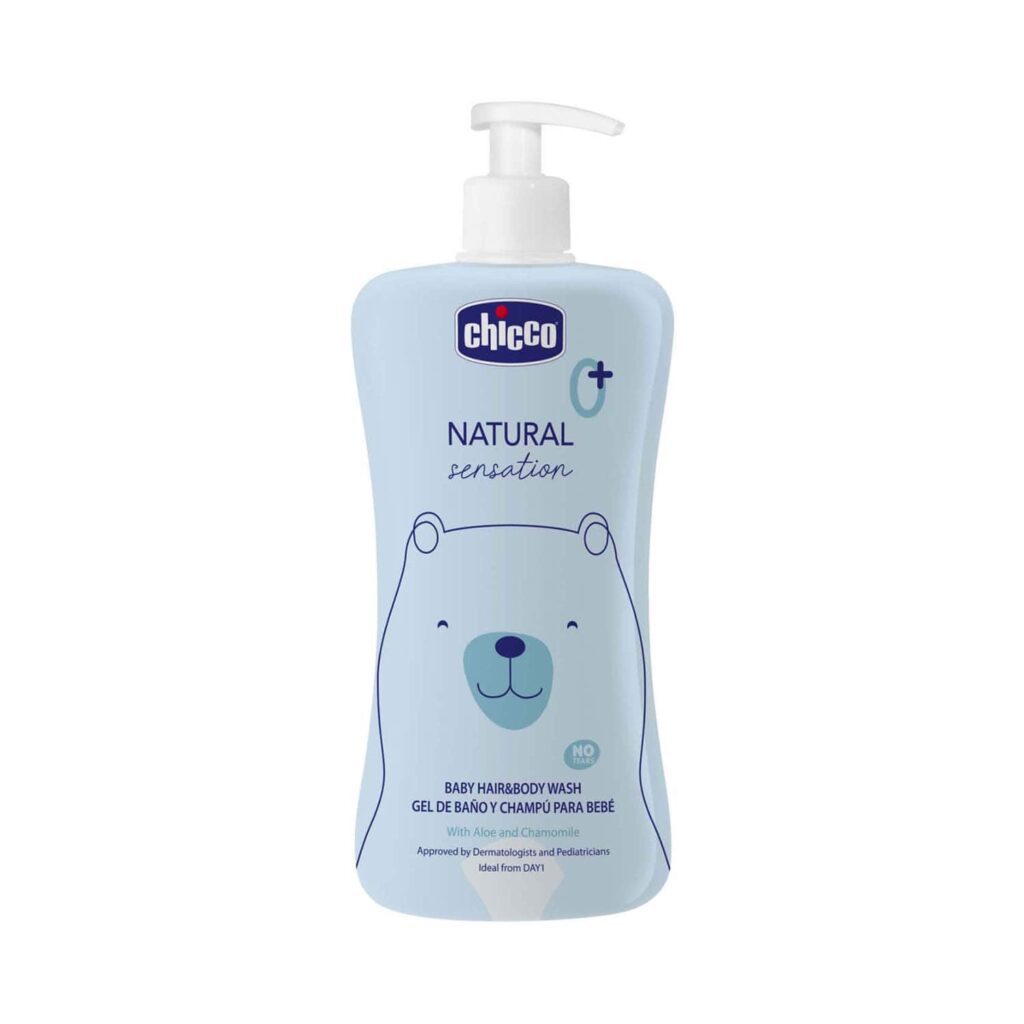 Chicco Baby Hair & Body Cleanser Natural Sensation (500 ml) - Chicco