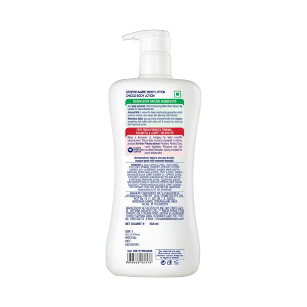 Chicco Baby Moments Body Lotion (650 ml) - Chicco