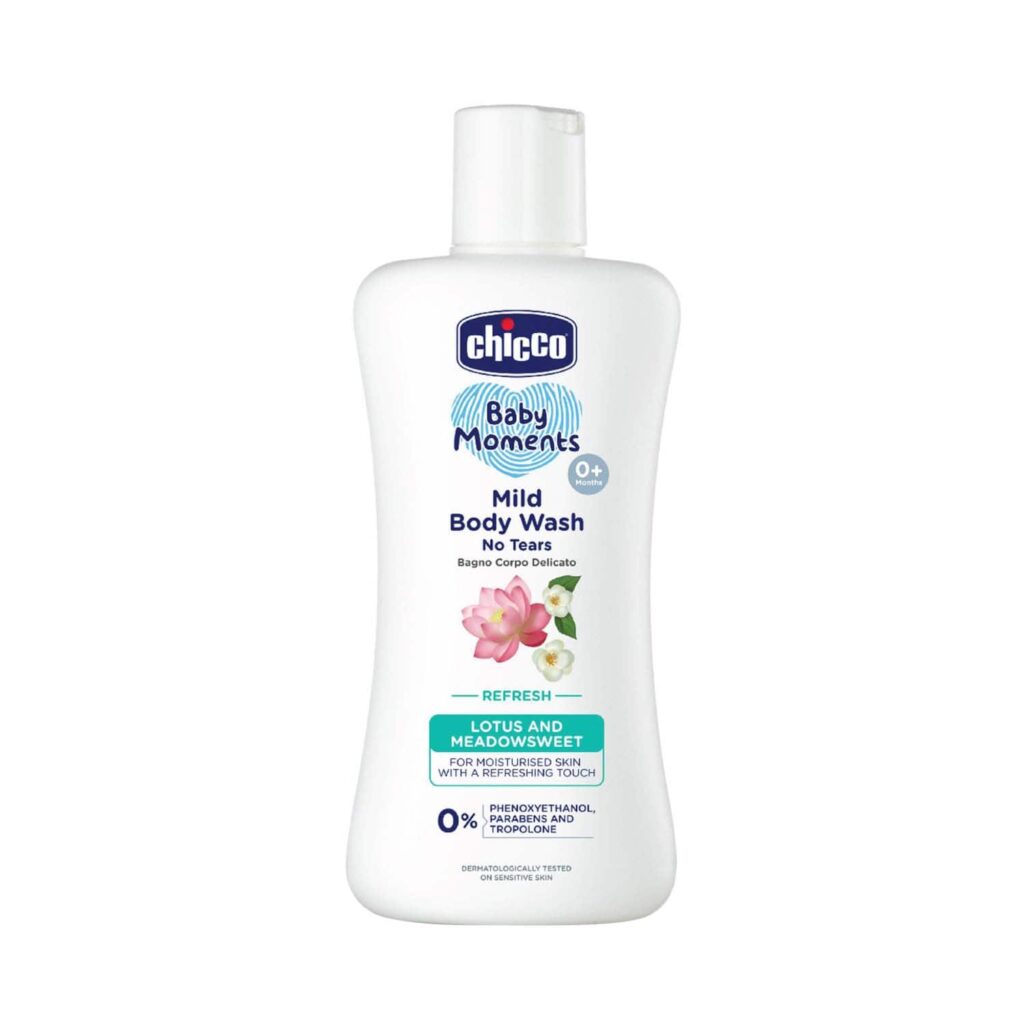 Chicco Baby Moments Mild Body Wash Refresh (200 ml) - Chicco