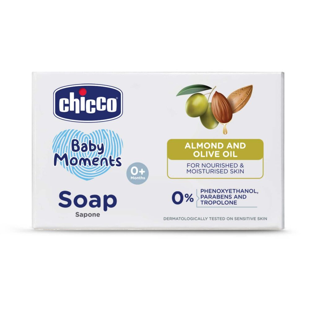 Chicco Baby Moments Soap (125 g) - Chicco