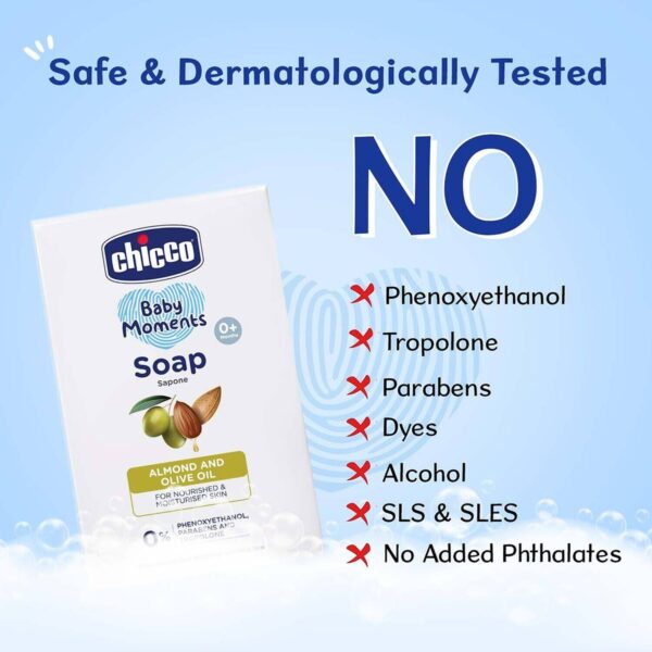 Chicco Baby Moments Soap (125 g) - Chicco