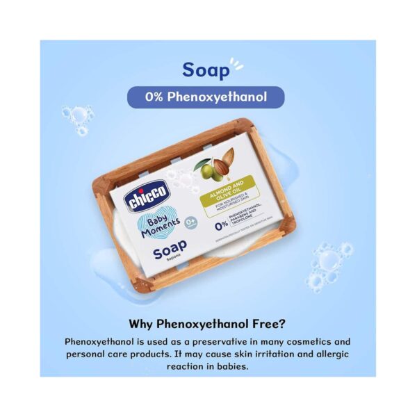 Chicco Baby Moments Soap (75 g) - Chicco
