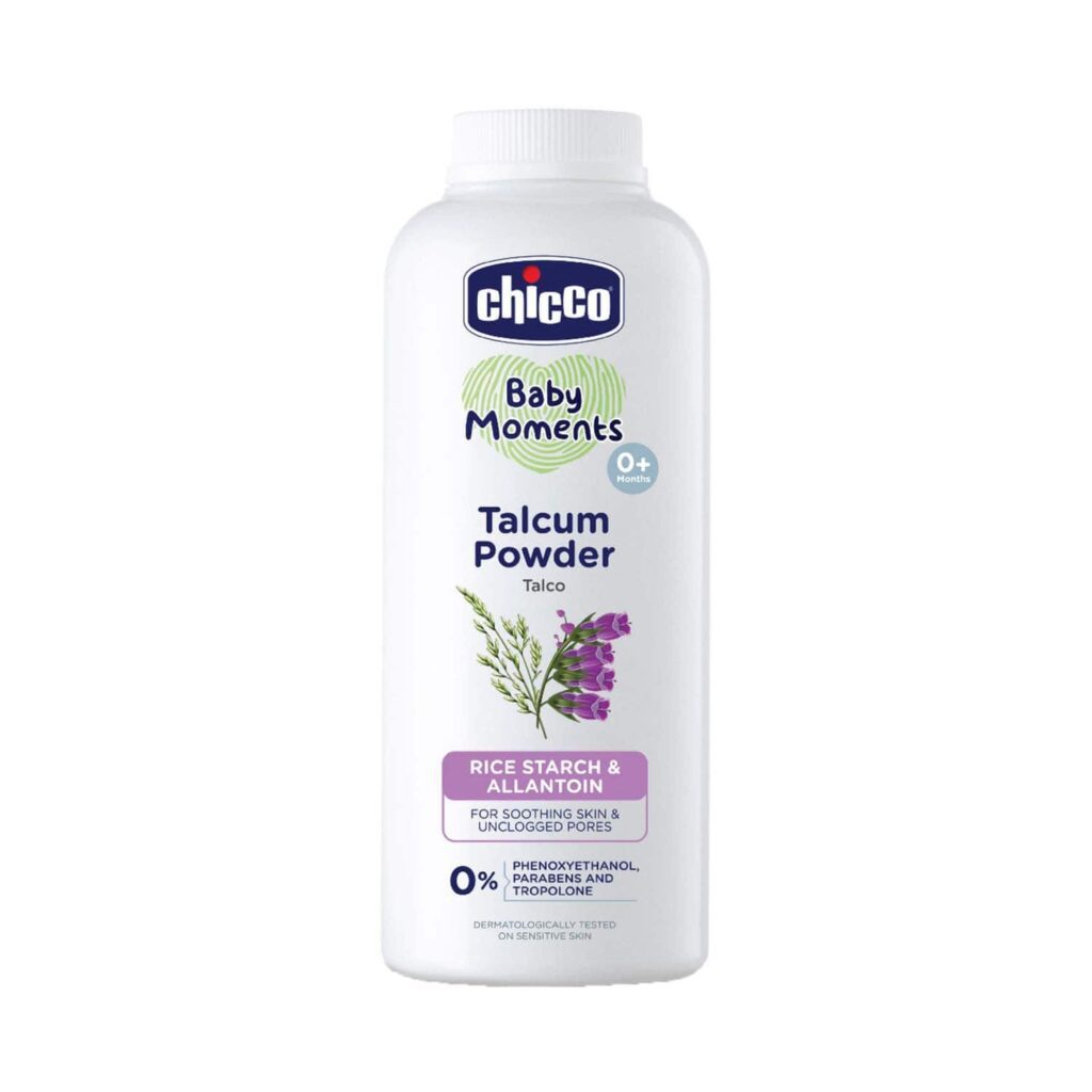 Chicco Baby Moments Talcum Powder (300 g) - Chicco