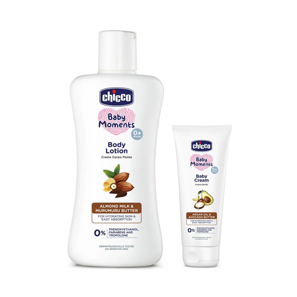 Chicco BM Body Lotion (200 ml) + Chicco BM Baby Cream (50 ml) Combo - Chicco