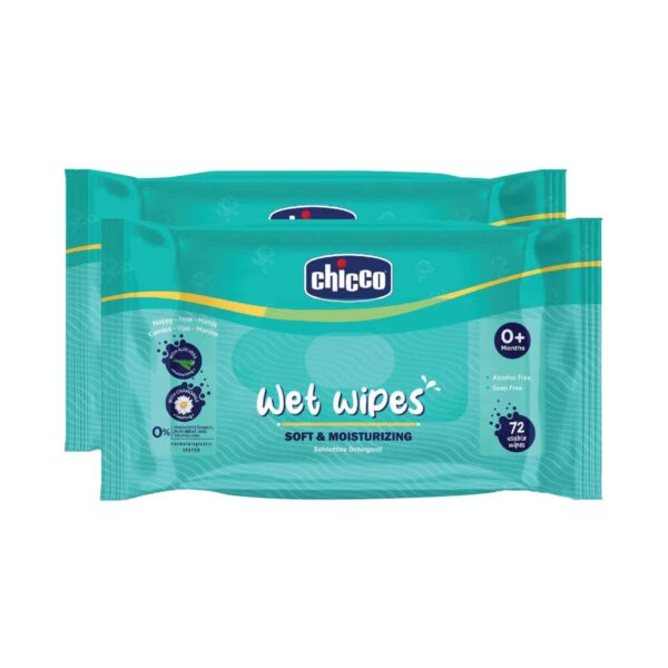 Chicco Wet Wipes (144 Pcs) - Chicco