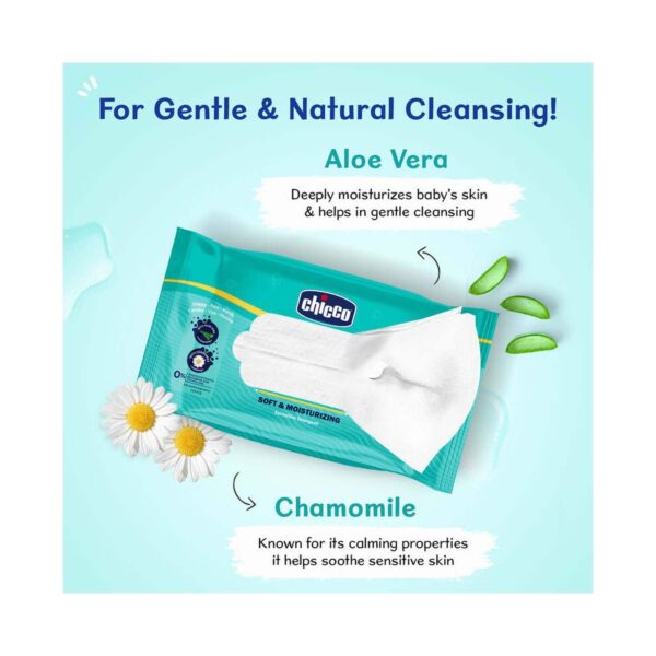 Chicco Wet Wipes (72 Pcs) - Chicco