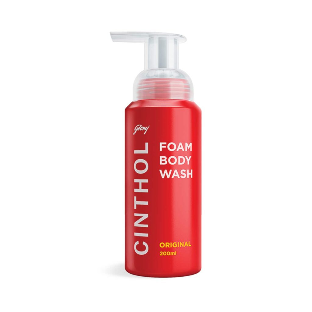 Cinthol Original Foam Body Wash (200 ml) - Cinthol