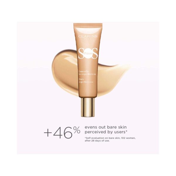 Clarins SOS Color Correcting Face Primer - Imperfections Peach (30 ml) - Clarins