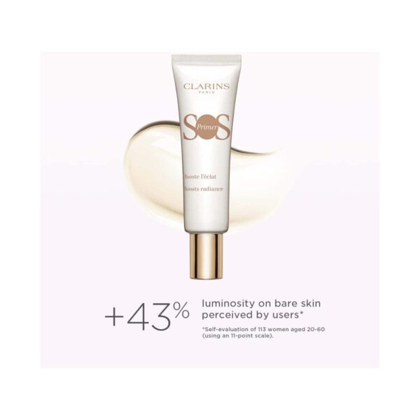 Clarins SOS Color Correcting Face Primer - Luminosity White (30 ml) - Clarins