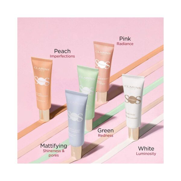 Clarins SOS Color Correcting Face Primer - Redness Green (30 ml) - Clarins