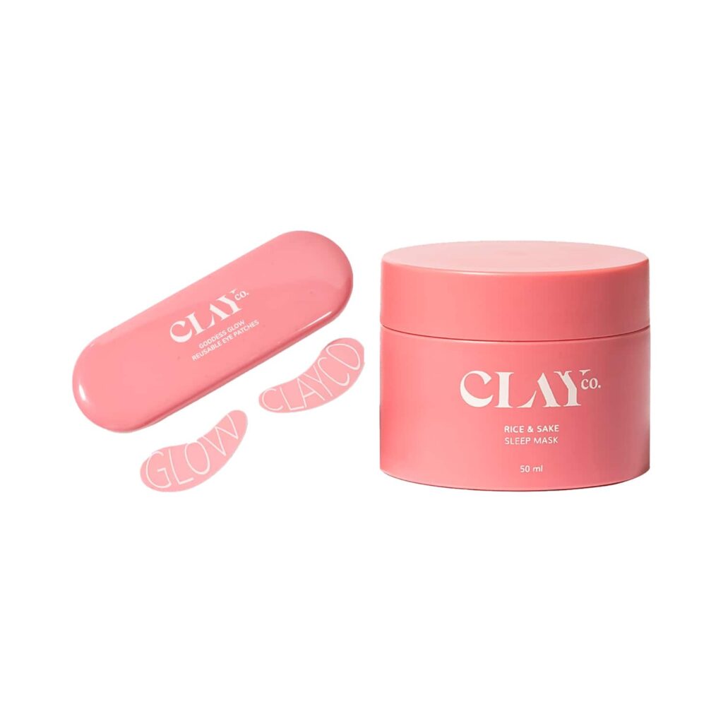 ClayCo. Night Ritual Combo - Sleep Mask + Eye Mask - ClayCo.